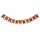 Sport Banner Concessions Basketball Baseball Championship Decoration