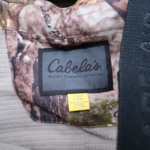 Cabela's MT050 Whitetail Extreme Goretex Insulated Bib Zonz Woodland Large - Picture 5 of 7