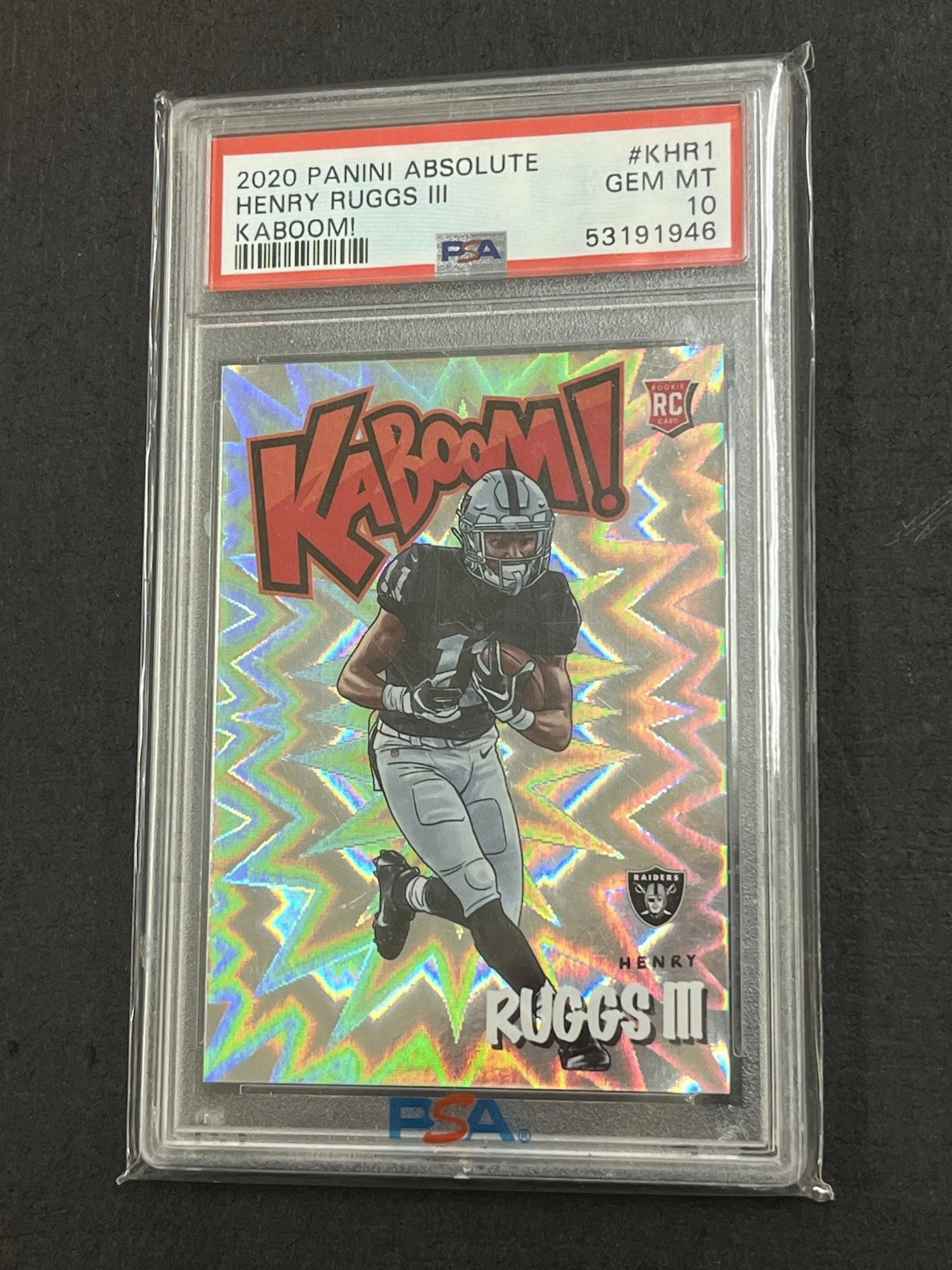 Henry Ruggs III Panini Absolute Kaboom! #KHR1 Base