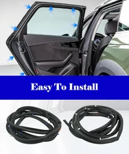 Replacement Door Rubber Seal Weatherstrip Rear RH&LH for Nissan SENTRA NEW