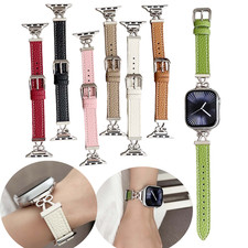 Leather Band Strap For Apple Watch Series 11 10 9 8 7 6 5 4 3 SE Ultra 38-49mm