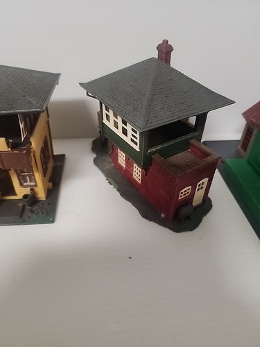 Vintage HO Scale Buildings Lot Some Repairs Needed Train Layout Diorama LOOK - Picture 11 of 13