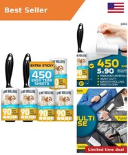 Lint Rollers for Pet Hair, White, Sticky Remover for Couch, Clothes