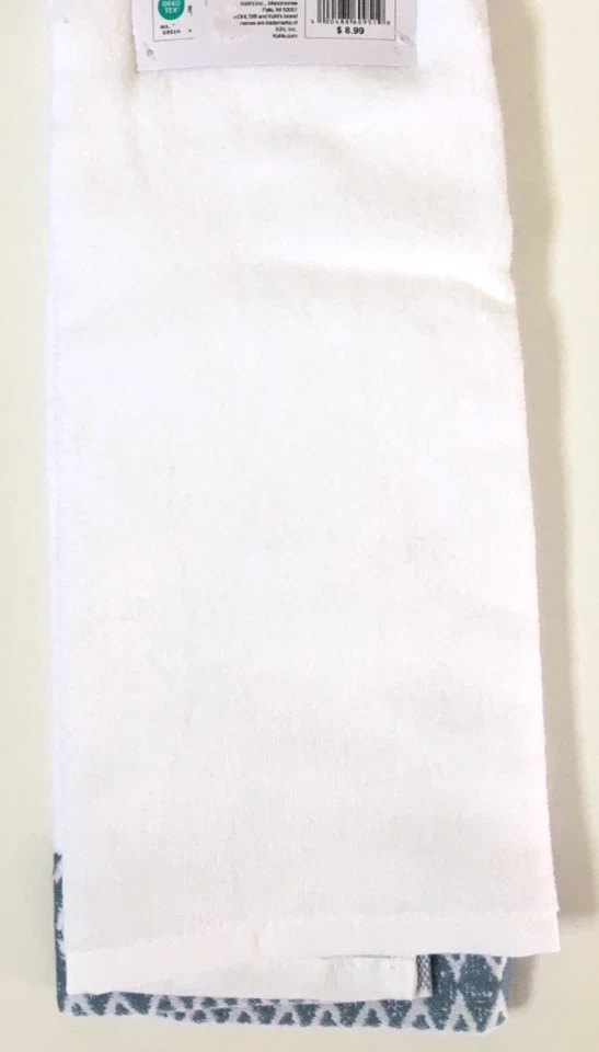 Juego de 2 toallas de mano de baño costeras Sonoma rosa flamenco nuevo con etiquetas nuevas 16" X 26" Foto 3 de 4