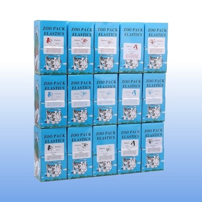Dental Ortho Elastics Latex Braces Orthodontic Rubber Bands 5000Pcs/kit 15Sizes