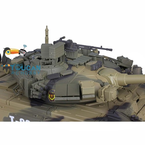 Tanque de radiocontrol Henglong 1/16 7,0 Rusia T90 3938 RTR pista de metal BB infrarrojo stock de EE. UU. - Imagen 12 de 12