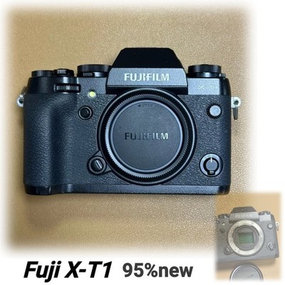 Fujifilm X-T1 XT1 Mirrorless Digital Camera Body Only Black English 95% New
