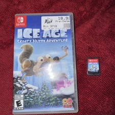Ice Age: Scrat's Nutty Adventure - Nintendo Switch CIB Complete TESTED