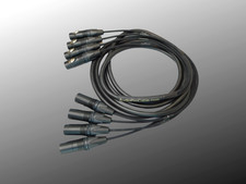 Mogami 2931 4 Channel Cable with Neutrik XLR-M to XLR-F Audio Snake 20 Ft