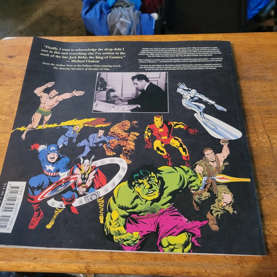 The Comics Journal Library Volumen 1 Jack Kirby Foto 2 de 4