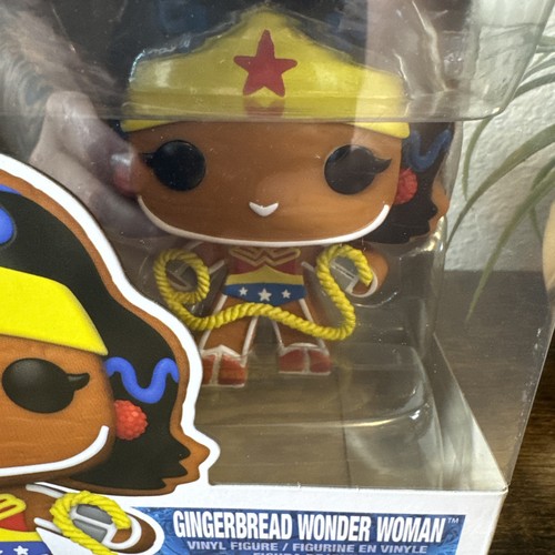 Funko Pop! Vinyl: DC Comics - Gingerbread Wonder Woman #446 - Picture 6 of 6