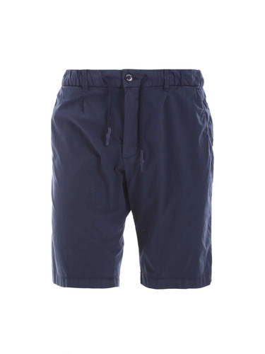 BERMUDA SHORT UOMO YES ZEE P780 WV00 COTONE BLU ORIGINALE PE 2025 - Picture 4 of 4