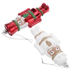 2 Pcs Nussknacker Figur Nussknacker-Figuren Soldatendekorationen Aus Kunststoff