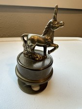 Solid Brass Unicorn Music Box Plays Born Free