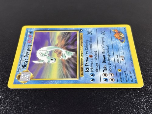 Misty's Dewgong 54/132 Gym Challenge Near Mint - Picture 3 of 6