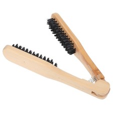 Wooden Hair Straightening Comb V Shaped Hair Brush for Hair Styling
