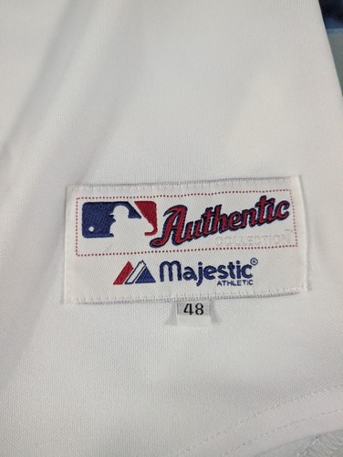 MLB Majestic Authentic 6200 Seattle Mariners Yuniesky Betancourt Jersey, Sz 48 - Imagen 3 de 5