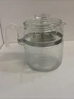 Vintage 7759 B Pyrex 9 Cup Glass Percolator Coffee Pot Flame Ware