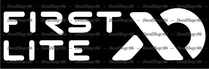 First Lite -Performance Apparel & Gear- Car Vinyl Die-Cut Peel N' Stick Decals