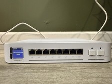 UBIQUITI UNIFI ENTERPRISE 8 POE USW-ENTERPRISE-8-POE MULTI-GIGABIT SWITCH +MOUNT
