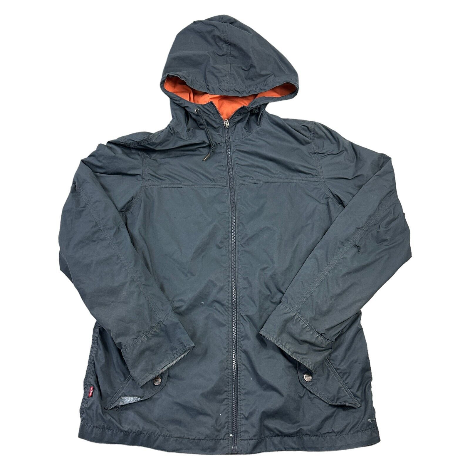 Levis Mens Medium Lightweight Hooded Winter Jacket in Standard Blue-image