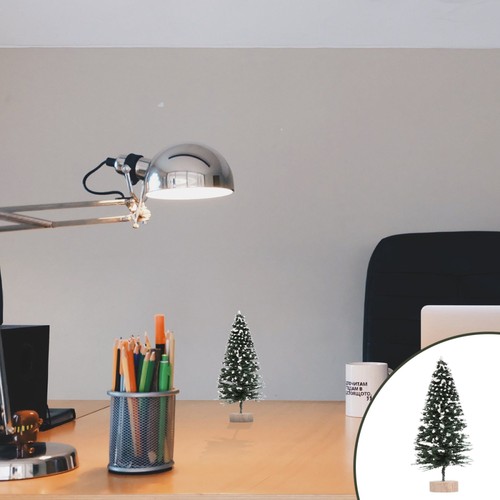 12 Pcs Sisal Bottle Brush Trees Minature Decorations Small Tabletop - Bild 6 von 12