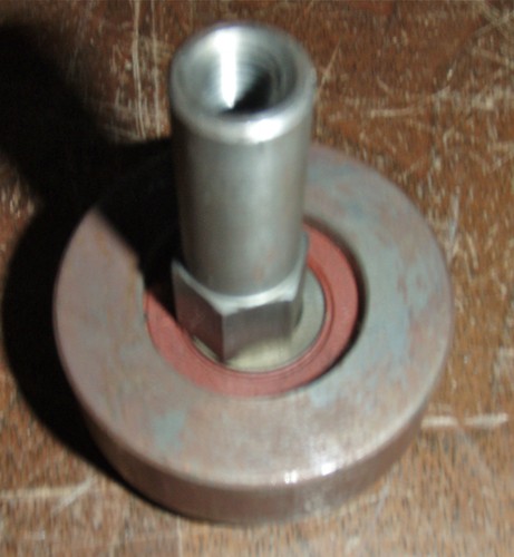 NOS Delta Cover Eccentric Bearing on shaft p/n 1348449 for 43-450 Tilting Shaper - Picture 3 of 5