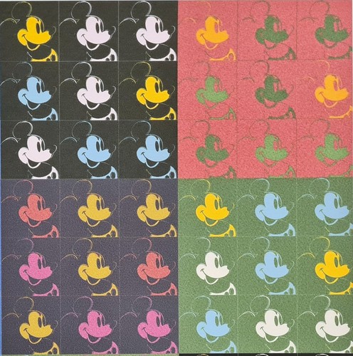 ANDY WARHOL * Mickey Mouse * lithograph * 50x50 cm*limited # 140/500 CMOA signed - Bild 5 von 11