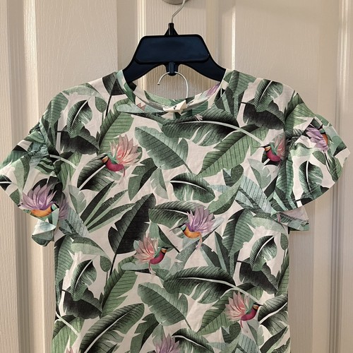 Dieter Braun x H&M Hummingbird Top and Shorts Set Tropical Girls Size 10 NWT - Picture 3 of 19