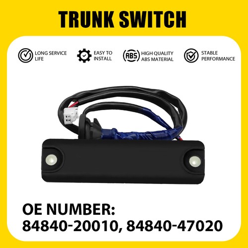 Latch Release Button Rubber Cover Replace Trunk Hatch Liftgate Switch For Toyota - Picture 15 of 18