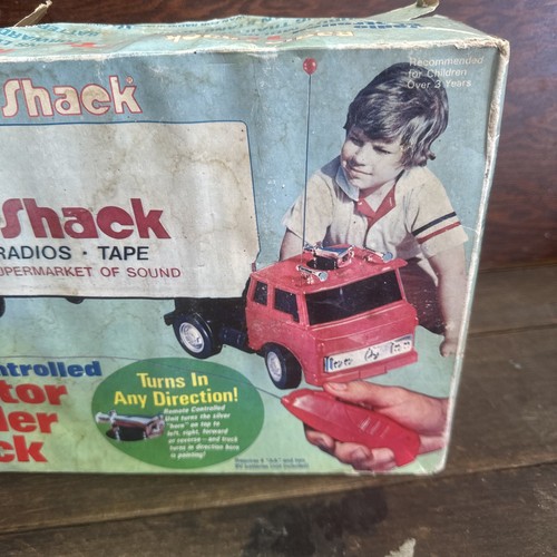 Radio Shack Tractor Trailer Truck Vintage (Missing Bits) - Picture 4 of 24