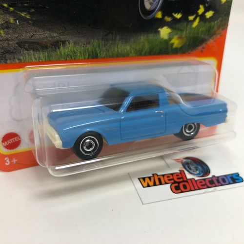 Ford Ranchero 1961 #96 * azul * caja de cerillas 2021 T * T333 - Imagen 2 de 2