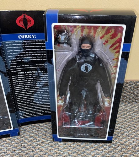 2010 GI JOE Cobra Sniper Sideshow 12" Figure 1/6 Rare Trooper classified MIB New - Picture 8 of 15