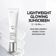 HA PRO 8X Lightweight Glowing Sunscreen SPF 50 PA++++ 40g UVA/ UVB US Free Tax