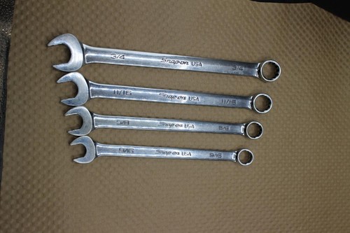 Snap-On wrenches 9/16, 5/8, 11/16, 3/4 - Picture 1 of 5