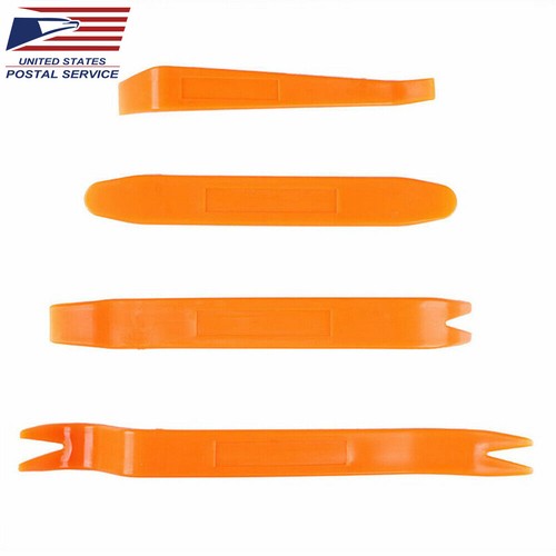4 Auto Trim Removal Tool Kit Car Panel Door Dashboard Fastener Remover Pry Set - Picture 12 of 13