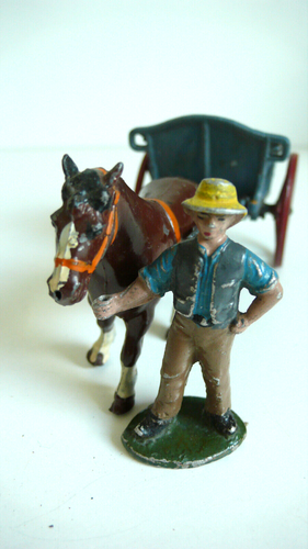 QUIRALU FORAGE CART HORSE FARMER ALUMINUM GOOD CONDITION 1950s - Picture 4 of 9