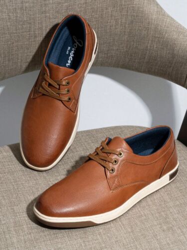 getrich25SHOESMALL Men's Casual Shoes Memory Foam Fashion Sneakers 3 Eyelets Bus - Picture 64 of 70
