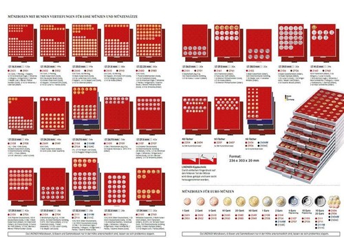 LINDNER-2619-MÜNZBOXEN-Rauchglas-9x-64x86mm-Für-original-US Slabs Münzkapseln - Bild 4 von 8