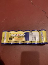 6D-2BF Heavy Duty D Batteries, 6- Pk
