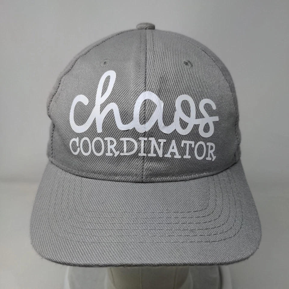 Шляпа с ремешком Chaos Coordinator серая один размер регулируемые вентиляционные отверстия - Изображение 2 из 4