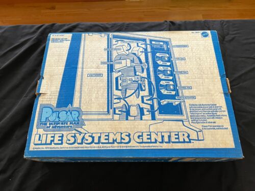 Vintage 1976 Mattel Pulsar Life Systems Center Spielset - 1 Fuß fehlt - in Box - Bild 6 von 12