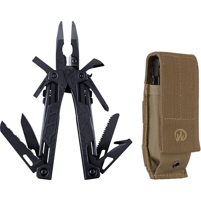 Discontinued Leatherman OHT Black Multi-Tool Brown MOLLE Sheath Made in the USA!