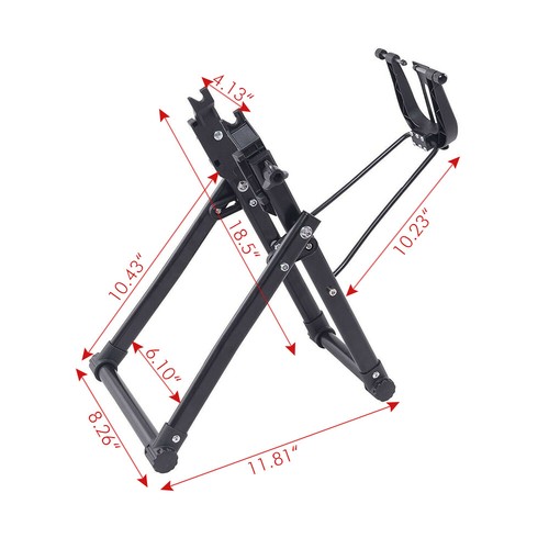 Soporte de soporte para rueda de bicicleta apto para ruedas de 16" - 29" 700C - Imagen 4 de 12