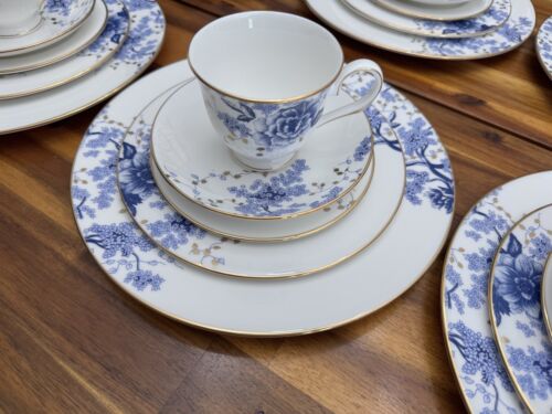 30pc Lenox Garden Grove Fine Bone China, SIX 5 Piece Place Settings, USA - MINT - Picture 12 of 16