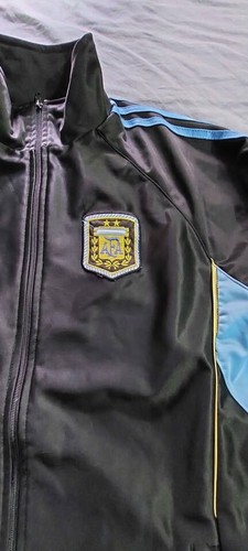 old retro Jacket AFA Argentina 2010 Black Colors size M - Picture 5 of 5