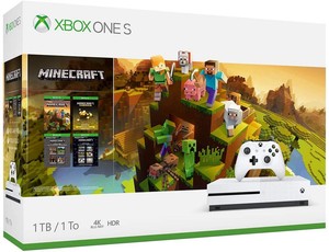Xbox-One-S-1TB-Console-Minecraft-Creators-Bundle-Brand-New