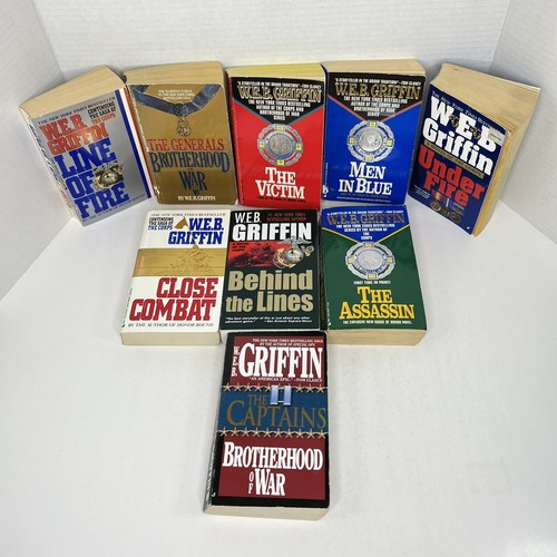 LOT (32) W.E.B. Griffin Corps/Men at War/Honor Bound/Presidential Agent + More! - Picture 8 of 24