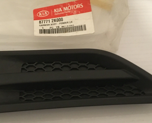 Fender Garnish Assembly 10-13 For Kia Soul Hatchback 87771-2K000 - Picture 2 of 6