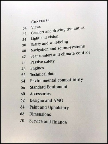 1999 Mercedes Benz S500 S320 S430 S-Class 76-page Hardback Car Brochure Catalog - Picture 2 of 12